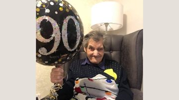 A special 90th birthday for a special Dudley Resident